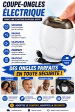 Charger l'image dans la galerie, Coupe-Ongles Électrique 3 Vitesses – Type-C
